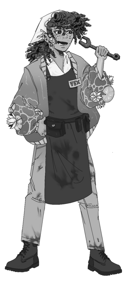 Monotone Character design